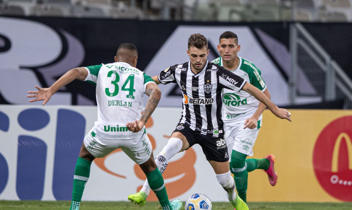 O Atlético e a Chape empataram em 1 a 1 (Foto: Pedro Souza/ Atlético/ Divulgação)