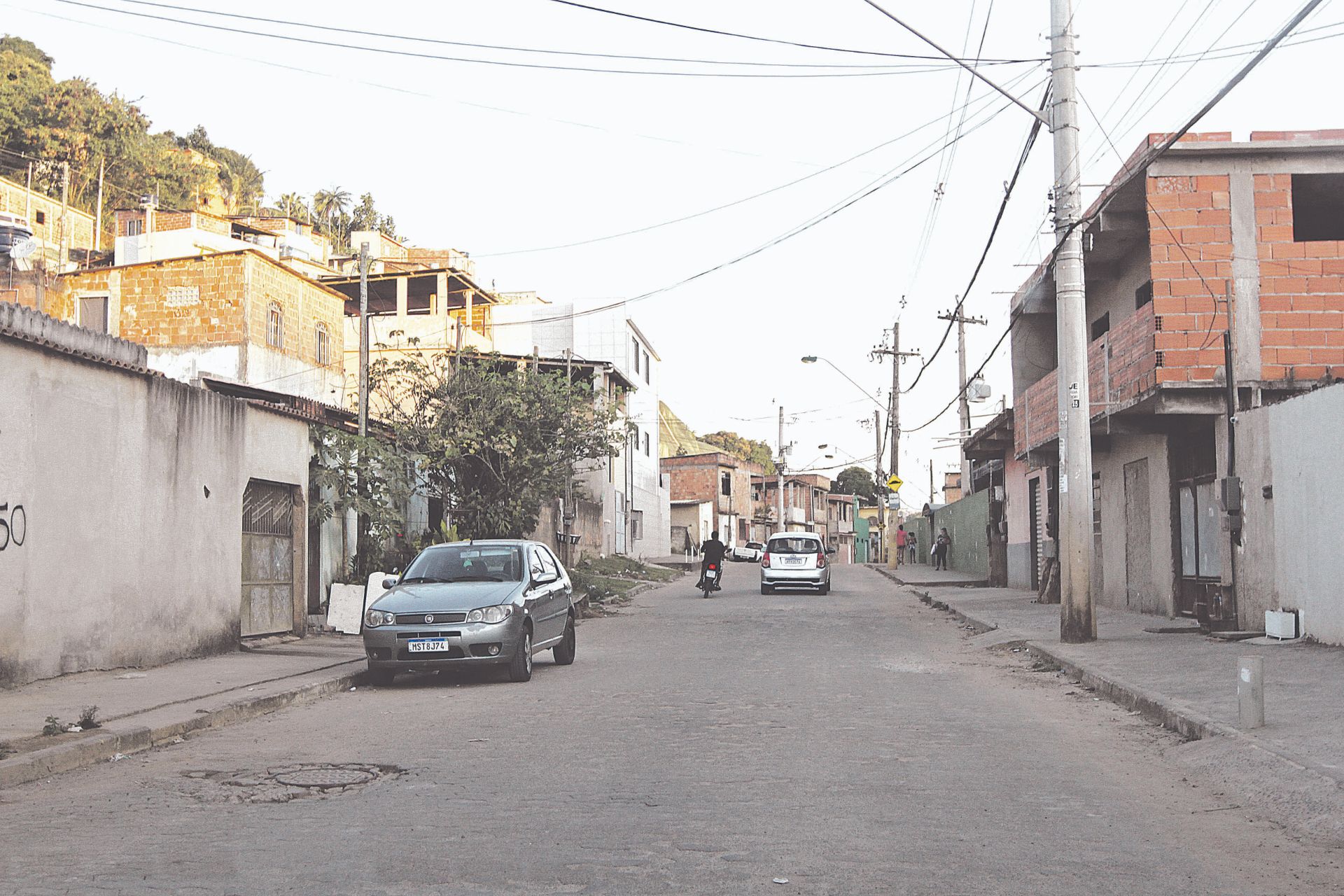 Avenida Canaã, em Nova Canaã (Foto: Dayana Souza/ AT)