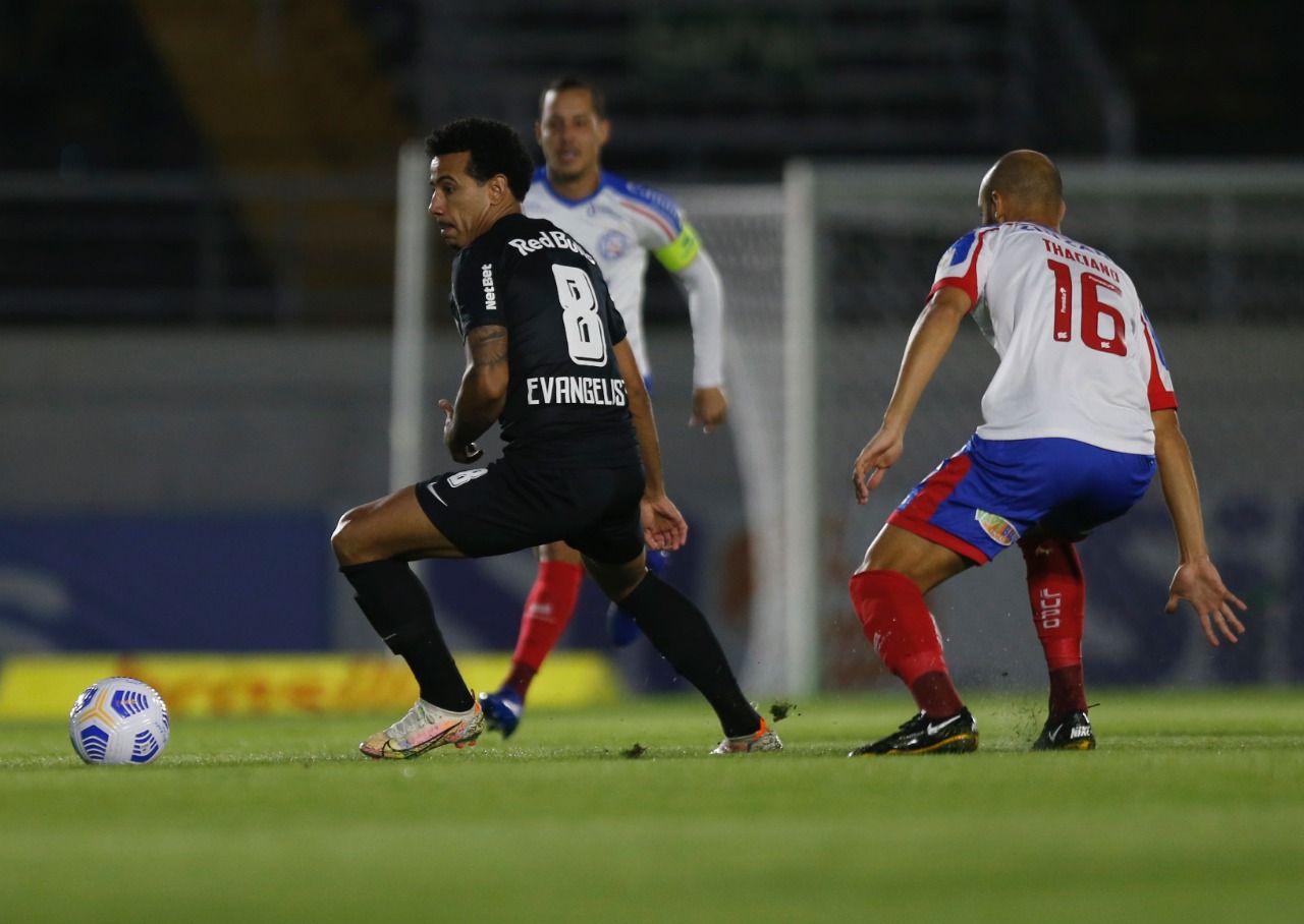 O Bahia e o Bragantino empataram (Foto: Ari Ferreira/ Red Bull Bragantino/ Divulgação)