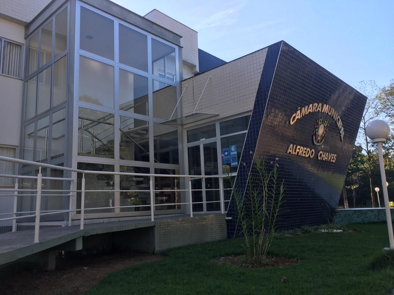 Câmara Municipal de Alfredo Chaves (Foto: Roberta Bourguignon)