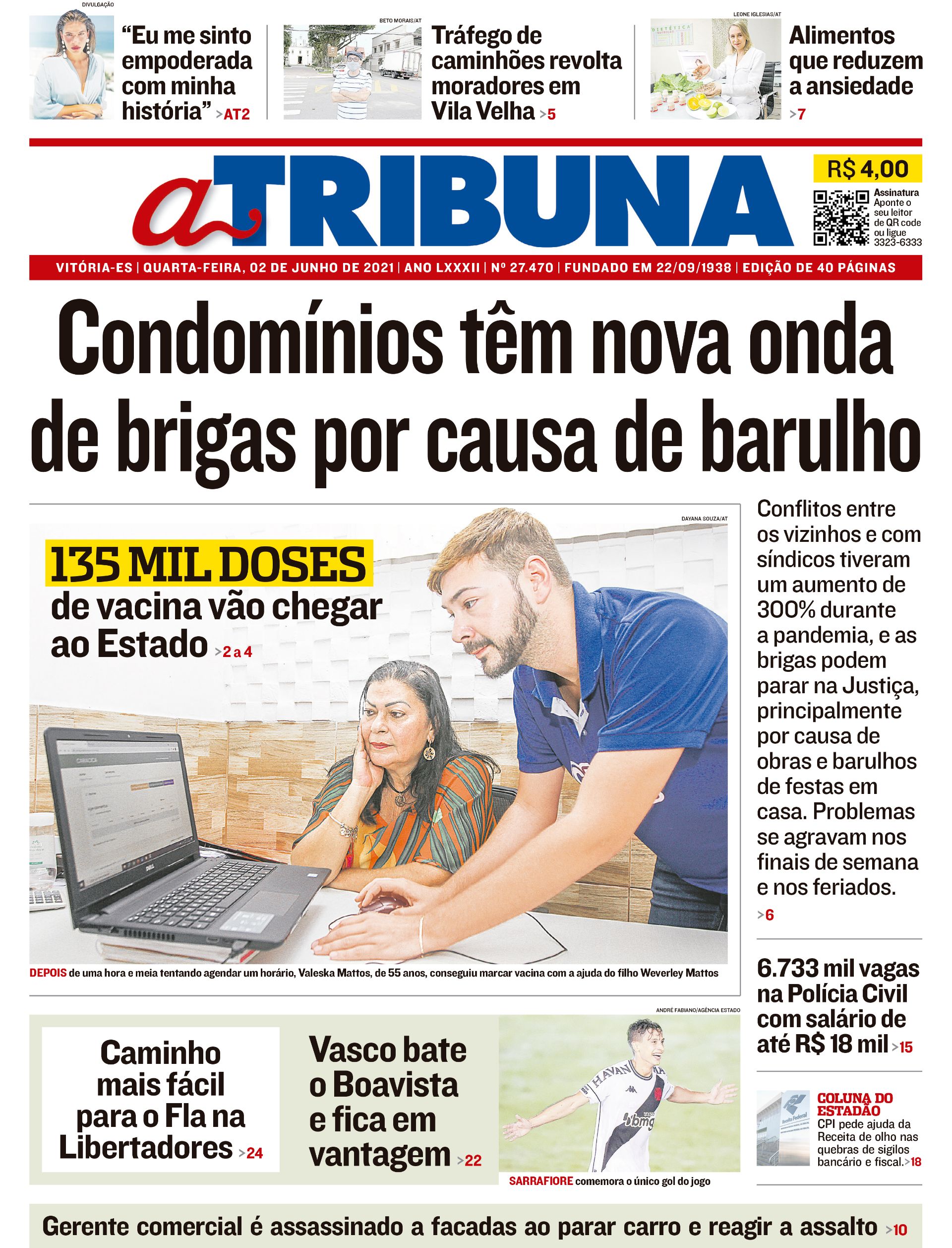  (Foto: Reprodução/ Jornal A Tribuna)