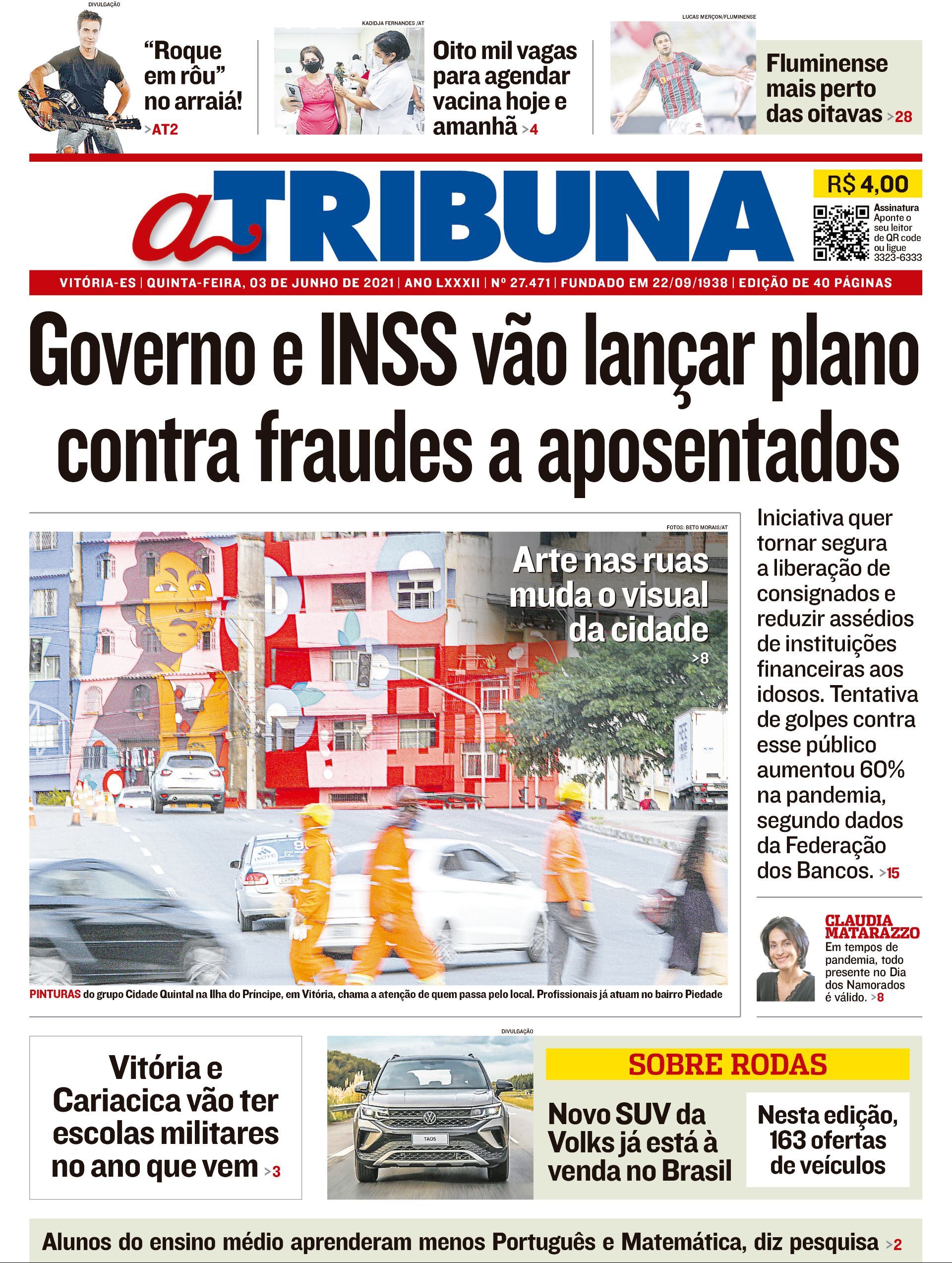  (Foto: Reprodução/ Jornal A Tribuna)