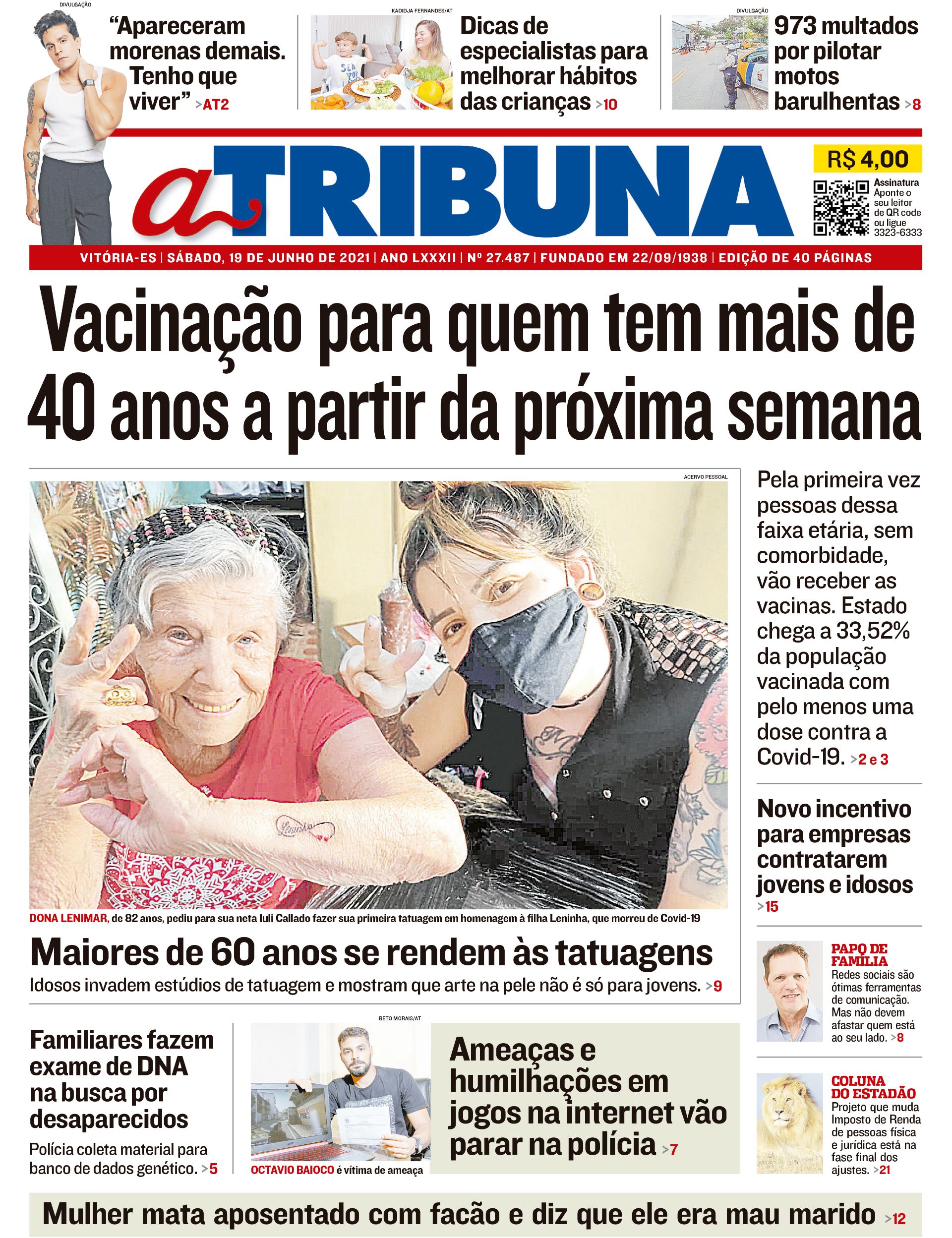  (Foto: Reprodução/ Jornal A Tribuna)
