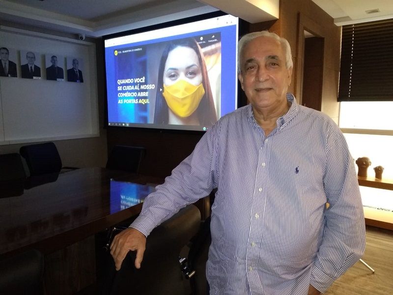 Celso Luiz Costa, presidente da FCDL (Foto: Alessandro de Paula)