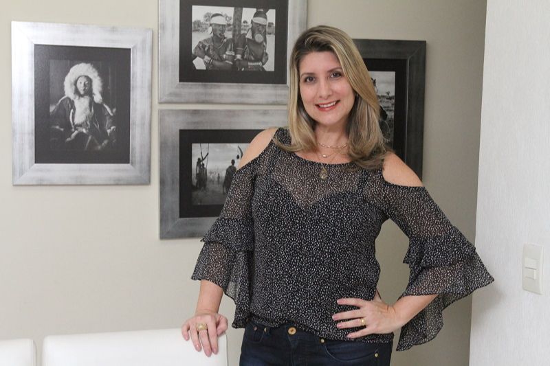 Advogada Flávia Marchezini: “Só tenho a agradecer todo apoio que tive” (Foto: Leone Iglesias/at)