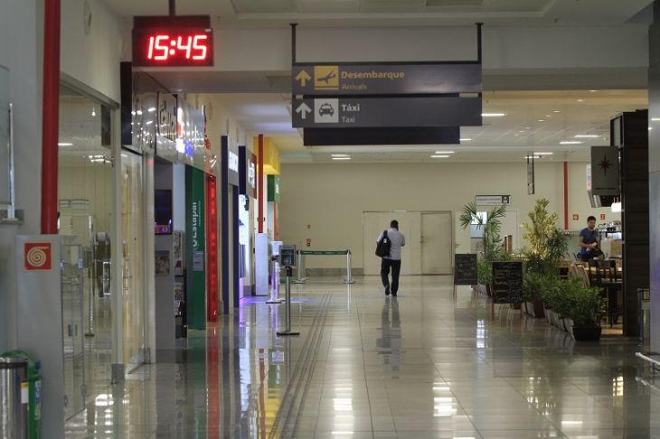 Governo fará testagem para Covid no aeroporto de Vitória (Foto: Dayana Souza/AT 25/03/2020)