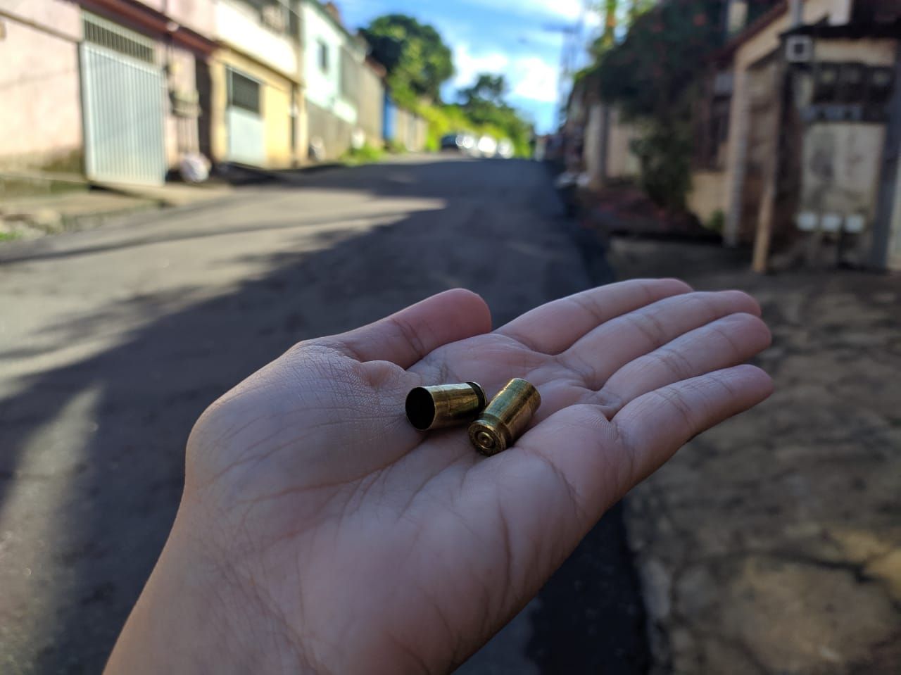 Jovem foi baleado na saída da própria festa de aniversário (Foto: Júlia Afonso)