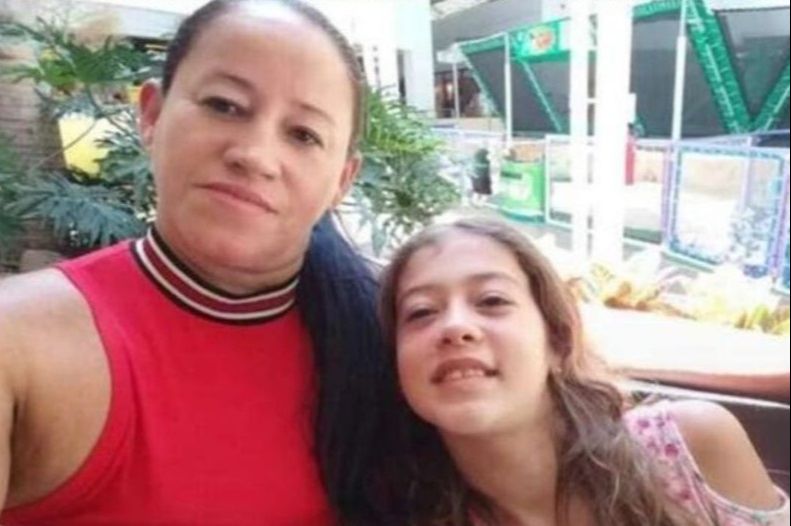 As vítimas foram identificadas como Marta Cristina Santos Jorge, de 49 anos, e Crissla Eslya Santos Jorge, 13. (Foto: Reprodução/Facebook)