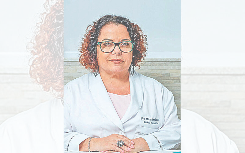 Maria Benedita Reis diz que a doença pode afetar a qualidade de vida (Foto: divulgação)