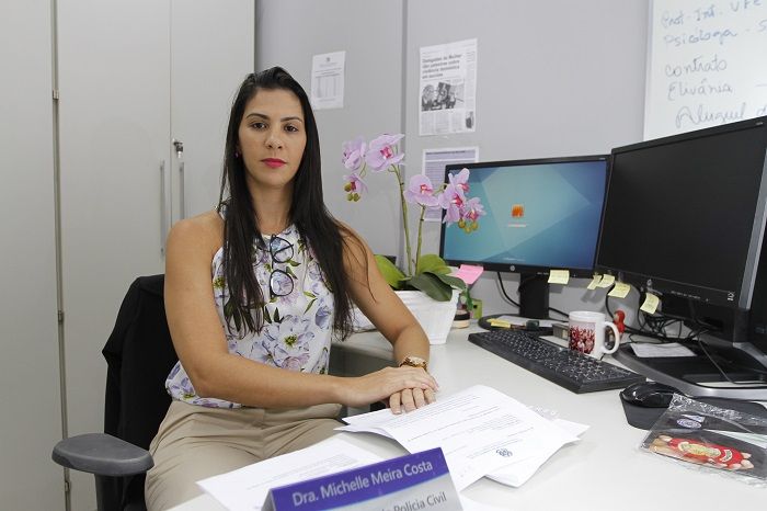 Gerente de Proteção à Mulher da Sesp, Michelle Costa afirmou que muitos casos não são denunciados pelas vítimas (Foto: Antonio Moreira - 03/02/2020)