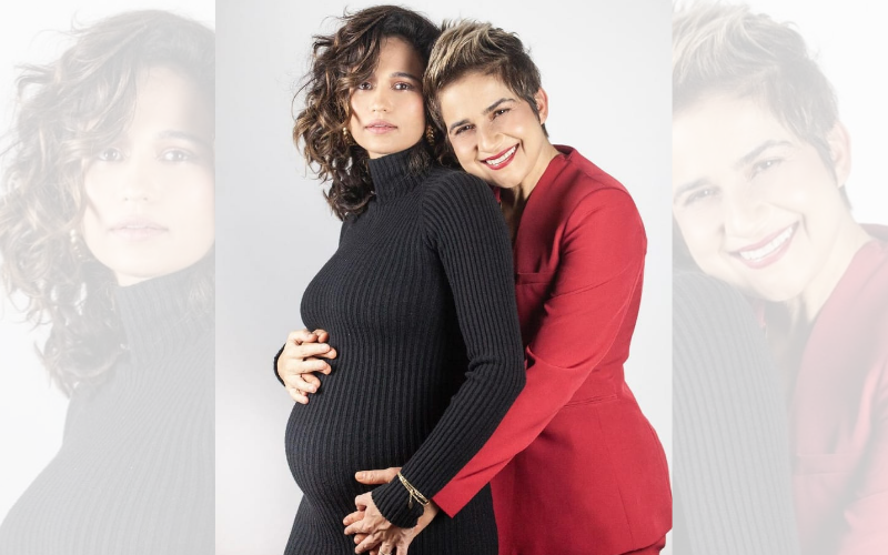 Nanda Costa e Lan Lahn anunciam que serão mães de gêmeas e sofrem ataques (Foto: Reprodução/Instagram)