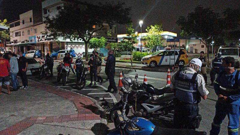 Operação Silêncio, da Guarda Municipal de Vitória (Foto: Divulgação/GCM)