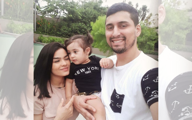 Hiara, Maitê e o pai, Nathan (Foto: Reprodução/Instagram)