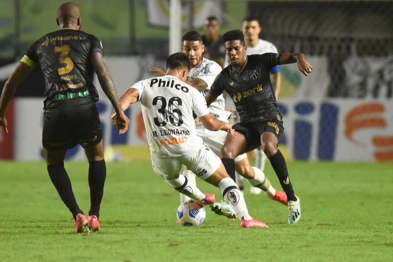 O Santos venceu o Ceará (Foto: Ivan Storti/ Santos FC/ Divulgação)