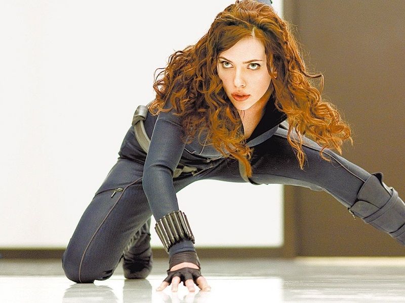 Scarlett Johansson em "Homem de Ferro 2" (Foto: Divulgação)