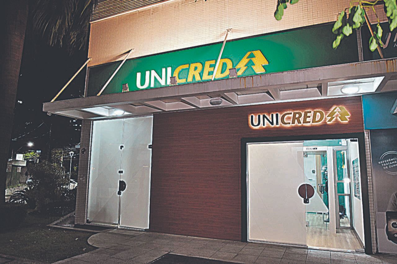 Unidade da Unicred na Avenida Nossa Senhora da Penha, em Vitória