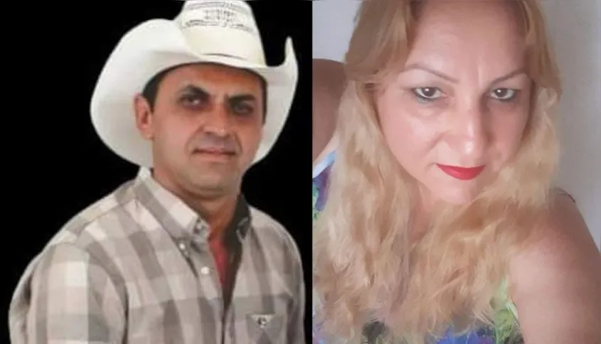 Carlos Neto e Maria das Graças: polícia investiga crime passional