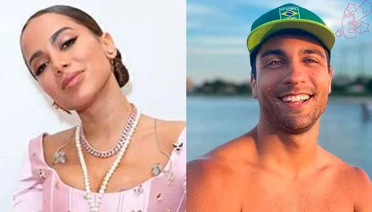Imagem ilustrativa da imagem Anitta elogia beleza de capixaba do vôlei de praia e tem resposta