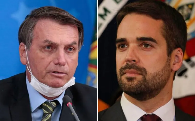 Imagem ilustrativa da imagem Bolsonaro diz que Eduardo Leite está "se achando o máximo" ao se declarar gay