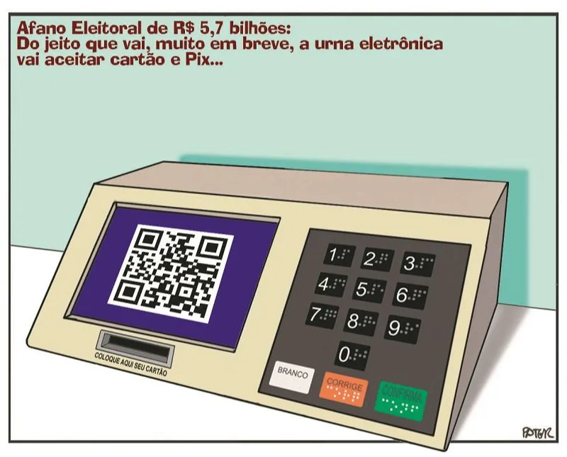 Imagem ilustrativa da imagem Charge do Dia: Afano eleitoral