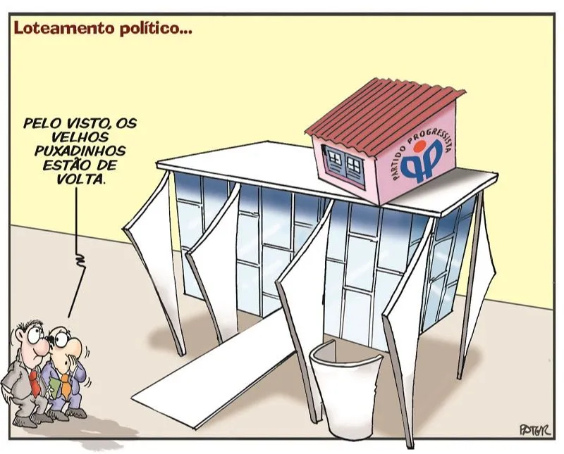 Imagem ilustrativa da imagem Charge do Dia: Loteamento político