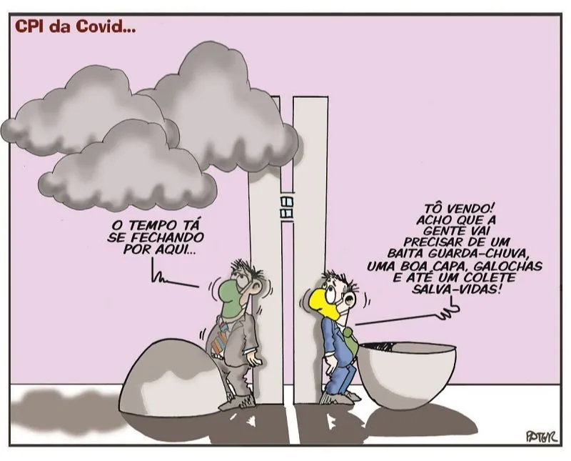 Imagem ilustrativa da imagem Charge do Dia: CPI da Covid...