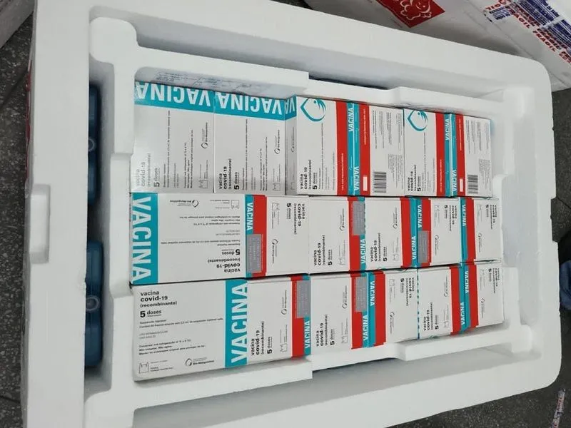 Imagem ilustrativa da imagem Estado recebe mais 66.250 doses da AstraZeneca