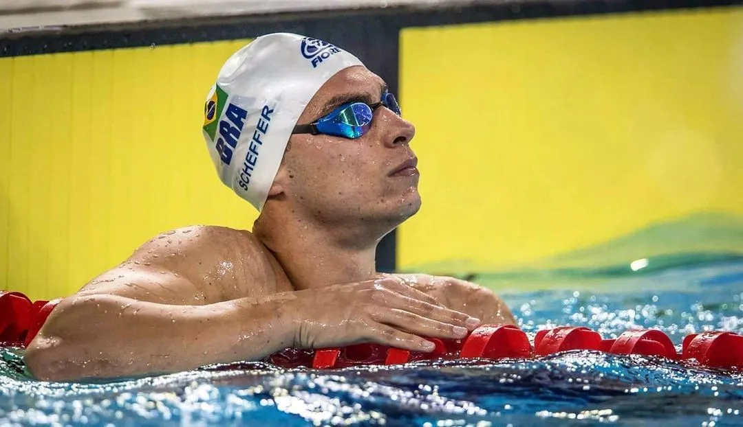 Imagem ilustrativa da imagem Scheffer quebra recorde sul-americano e avança à semifinal dos 200m livre