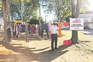 Imagem ilustrativa da imagem Live e Varal Solidário em Soteco