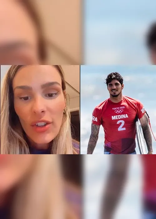 Imagem ilustrativa da imagem Yasmin Brunet sofre com eliminação de Medina: "Tá vendo, se eu estivesse lá..."