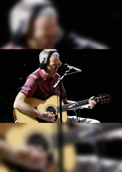 Imagem ilustrativa da imagem Eric Clapton se recusa a fazer shows em locais que exijam vacinação contra a Covid