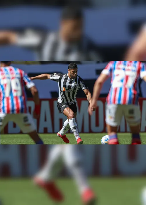 Imagem ilustrativa da imagem Atlético-MG vence no 'parabéns de Hulk' e impede disparada do Palmeiras