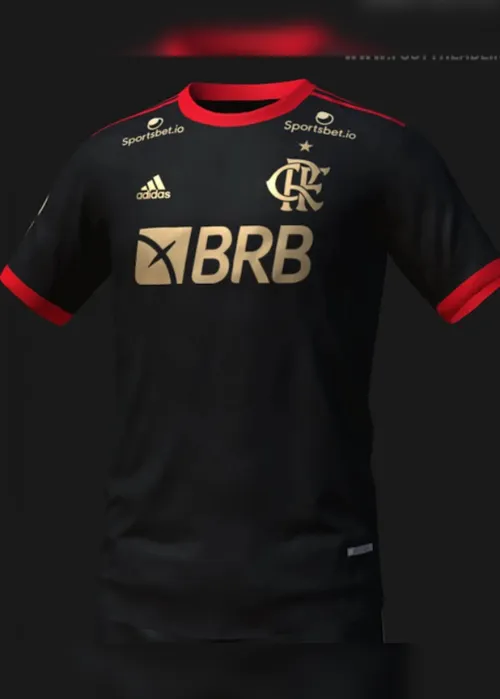 Imagem ilustrativa da imagem Site divulga novo terceiro uniforme do Flamengo. Veja imagens