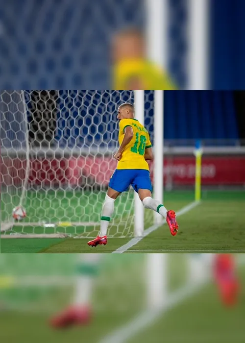 Imagem ilustrativa da imagem 'Jamais vou esquecer', diz Richarlison após atuação de gala na estreia olímpica