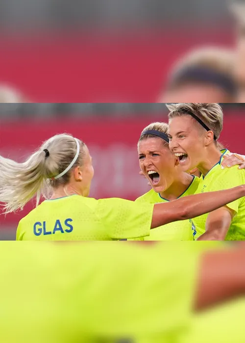Imagem ilustrativa da imagem Suécia domina os EUA e vence com autoridade no futebol feminino