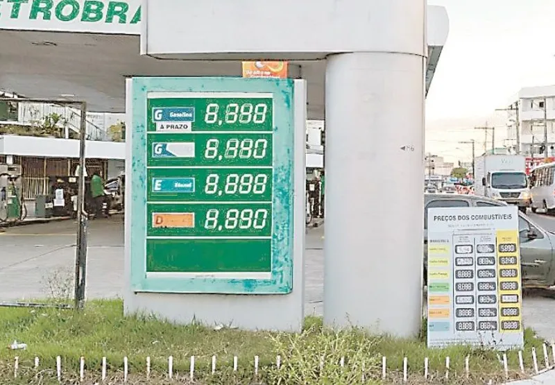 Posto onde foi identificado preço de R$ 6,34 pelo litro da gasolina comum