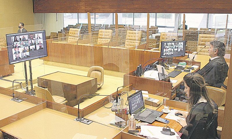 Plenário do Supremo Tribunal Federal, que recebeu 10 mil assinaturas em abaixo-assinado para pressionar por uma decisão favorável aos cotistas (Foto: Divulgação)