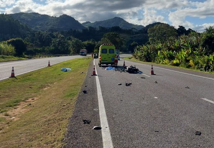 Aposentado e militar morrem em acidente durante passeio de motoclube (Foto: Luciana Máximo/Divulgação)