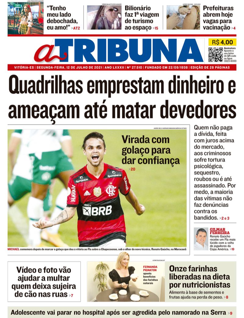 (Foto: Reprodução / Jornal A Tribuna)