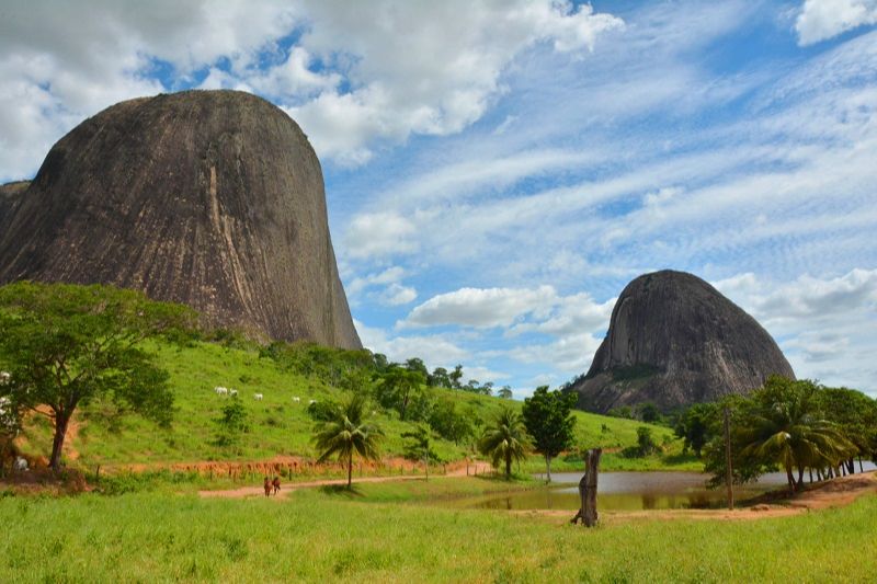 Vista da Pedra da Botelha, atrativo turístico de Boa Esperança (Foto: Célio Magrini/ Arquivo PMBE)