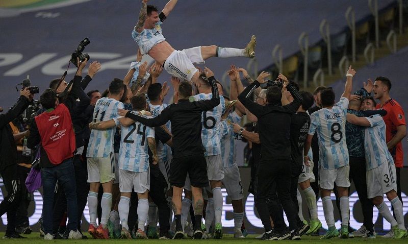 Argentina vence o Brasil na Copa América (Foto: Divulgação/Copa América)