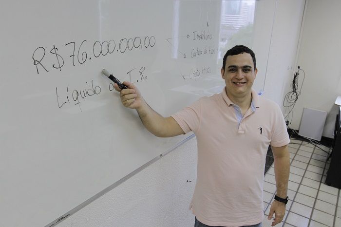 Fabrício Azevedo: “O mais importante é diversificar o investimento” (Foto: Fábio Nunes/AT)