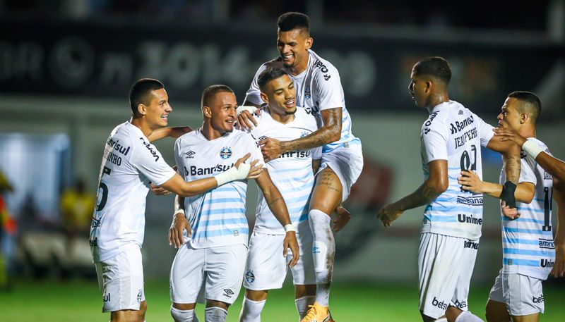 Jogo de volta será na próxima terça-feira (Foto: Lucas Uebel / Grêmio FBPA )