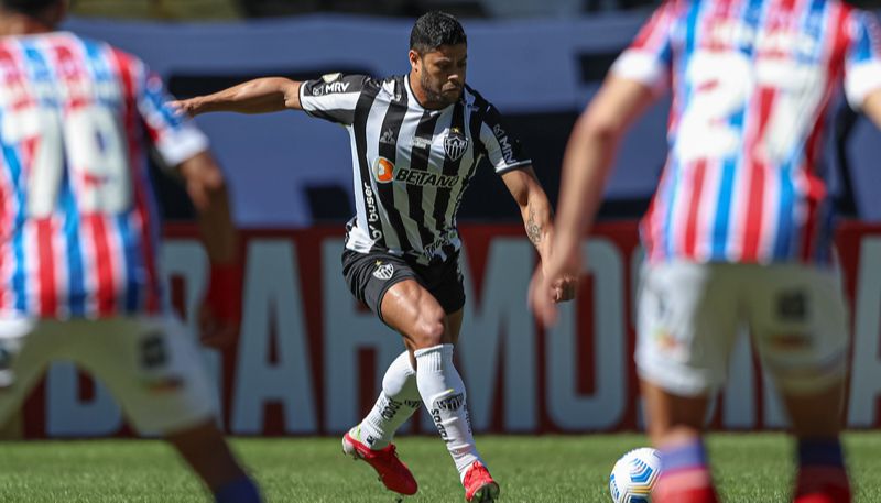 Hulk fez a diferença contra o Bahia neste domingo (Foto: Pedro Souza / Atlético-MG)