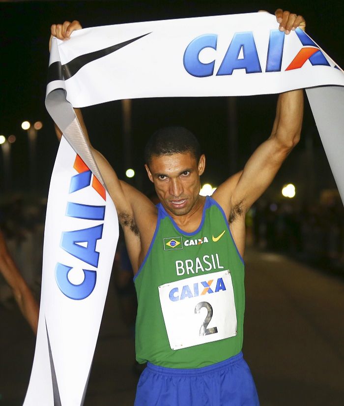 Leandro Prates foi ouro na prova dos 1.500 metros no Pan de 2011 (Foto: Divulgação Confederação Brasileira de Atletismo)