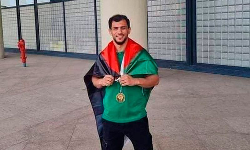 Lutador argelino desistiu da competição (Foto: Reprodução / Redes Sociais)