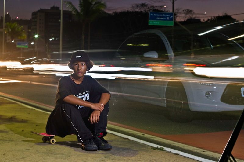 a jovem Rúbia Dantas, de 16 anos, deu uma segunda chance ao esporte após conhecer a história da “campeã olímpica” (Foto: Leone Iglesias/ AT)