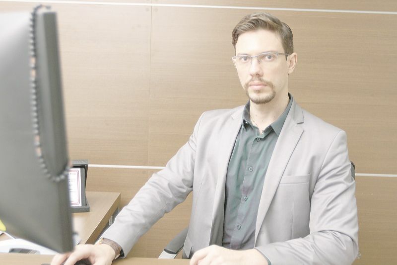 Marcus Perozini, diretor de Habilitação do Detran-ES: processo mais ágil (Foto: Antonio Moreira/AT)