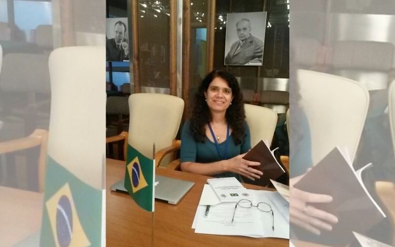 Débora assume a presidência da Sociedade Brasileira de Física no dia 16 (Foto: Acervo Pessoal)