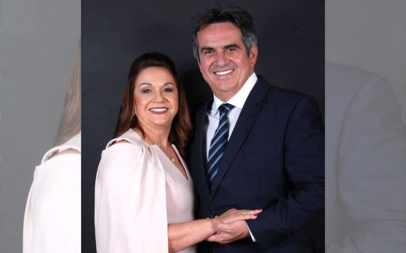 O senador Ciro Nogueira e a mãe Eliane Nogueira (Foto: Reprodução/Instagram @cironogueira)